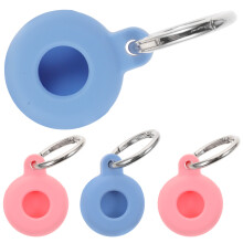4 Unidades Capa Protetora Silicone Para Com Suporte Chaveiro