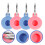4 Unidades Capa Protetora Silicone Para Com Suporte Chaveiro 4