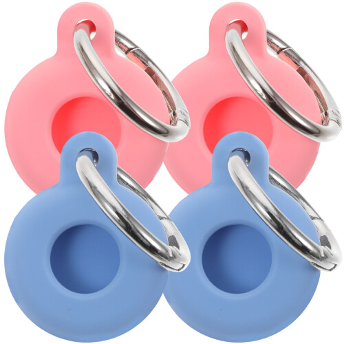 4 Unidades Capa Protetora Silicone Para Com Suporte Chaveiro 2