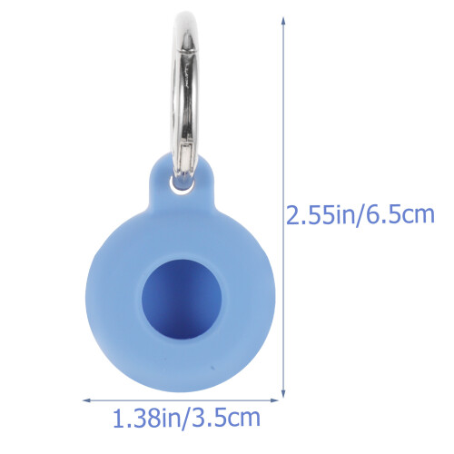 4 Unidades Capa Protetora Silicone Para Com Suporte Chaveiro 1