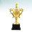 Golden 24 Cm Mini Plastic Met Zwarte Voet 7
