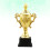 Golden 24 Cm Mini Plastic Met Zwarte Voet 4