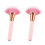 2 Stuks Handvat Make-upborstels Ventielvorm Nylondraad 9
