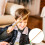 Light Brown Luminous Scepter Plastic Kids Stage Performance Prop 5