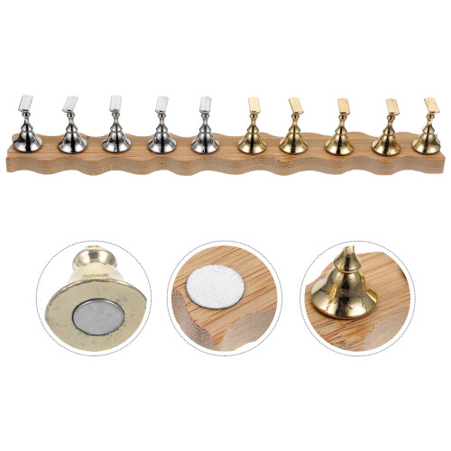 Conjunto Suporte Para Exibição De Unhas E Unhas Postiças 2