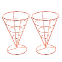 2 Unidades Suportes Cestos Cone Para Batatas Fritas Frito