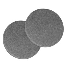 2Pcs De Barro Diatomácea Almofada Absorvente Para