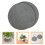 2Pcs De Barro Diatomácea Almofada Absorvente Para 4
