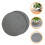 2Pcs De Barro Diatomácea Almofada Absorvente Para 6
