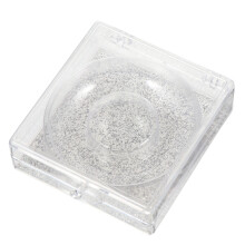 6St Leere Verpackungsboxen Für Künstliche Wimpern Glitzer Quadratisch
