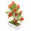 Árbol Artificial De Granado En Maceta Para Decoración 1