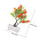 Árbol Artificial De Granado En Maceta Para Decoración 2
