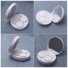 1 Funda Para Lentes Mármol Portátil Con Soporte