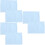6Pcs Lightweight Children Pillowcases Sky-Blue with Envelope Closure 9