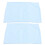 6Pcs Lightweight Children Pillowcases Sky-Blue with Envelope Closure 3