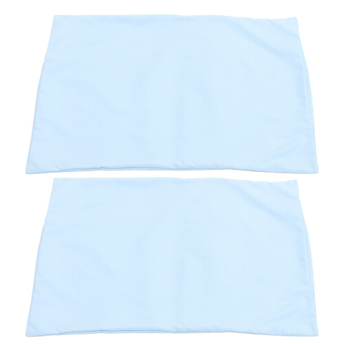 6Pcs Lightweight Children Pillowcases Sky-Blue with Envelope Closure 2