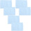 6Pcs Lightweight Children Pillowcases Sky-Blue with Envelope Closure 5