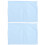 6Pcs Lightweight Children Pillowcases Sky-Blue with Envelope Closure 2