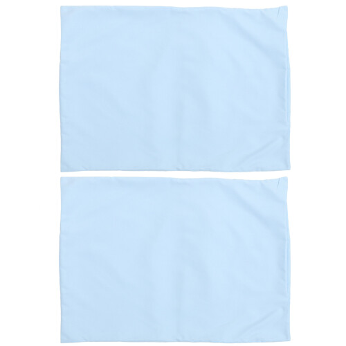 6Pcs Lightweight Children Pillowcases Sky-Blue with Envelope Closure 1