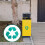 4 Unidades Pegatinas Recicladas Para Papelera, Autoadhesivas, 5