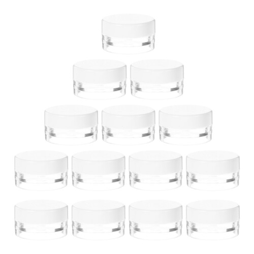 20St Compacte Cosmetic Sample Containers Voor Gezicht En Lichaam