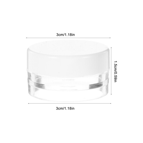 20St Compacte Cosmetic Sample Containers Voor Gezicht En Lichaam 1