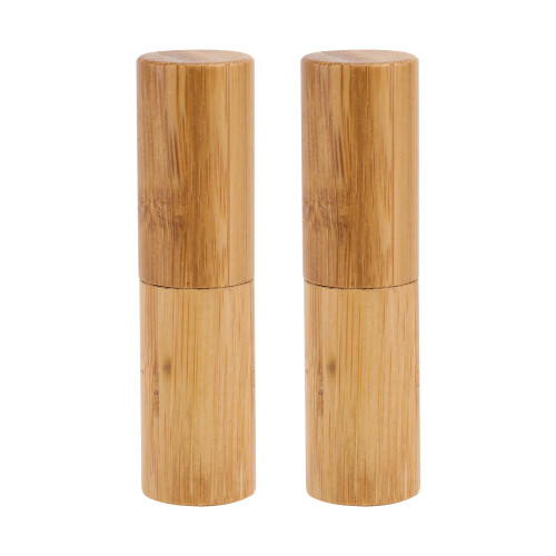 2 Unidades Vacíos Labial Bambú Dorado 12,1 Mm