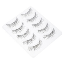 5Paare Natürliche Künstliche Wimpern Schwarz Für Makeup Gebrauch