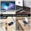 6 Usb Concentrador Multipuerto Adaptador De Vídeo Lector 9
