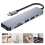 6 Usb Concentrador Multipuerto Adaptador De Vídeo Lector 2