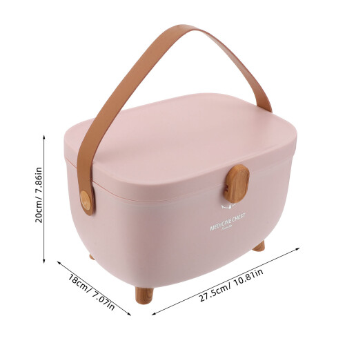 Caja Medicinal Doble Capa Con Asa Y Impermeable 1