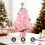 Living And Home Mini Christmas Tree with Lights 3