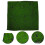 3 Unidades Alfombra De Artificial Cuadrada, 10