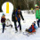 1 Set D'équilibre Ski Sled Surfeur Scooter Portable 5