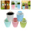 5Pcs Assorted Color Plastic Hanging Planters for Home Gardening Use 4