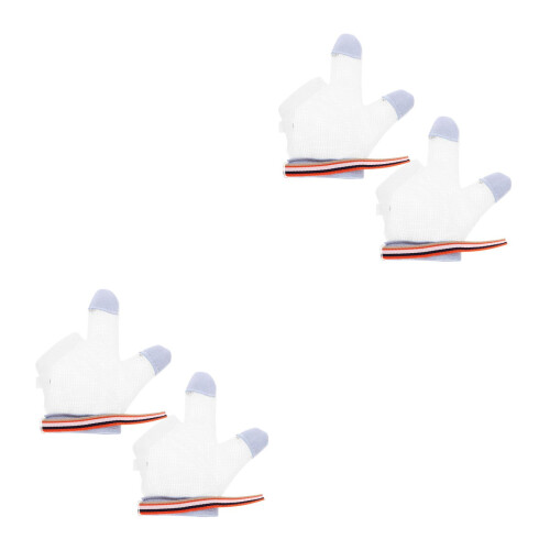 2 Paires De Bébé En Nylon Pour Dentition Facile À 2