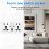 (White) HD 1080P WiFi Camera Wall Socket Motion Detection 3
