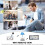 (White) HD 1080P WiFi Camera Wall Socket Motion Detection 9