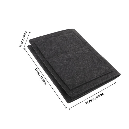 Bedside Storage Pocket In Felt, Tasca Per Sospesa 1