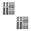 20 Pezzi Perline A Ombrello Con 2,2 Mm 9