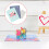 Set Pop-Up 3D Matrimonio Design Cartone Animato 6