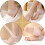 4Pcs Practical Protective Heel Cushions For Foot Care At Home White 6