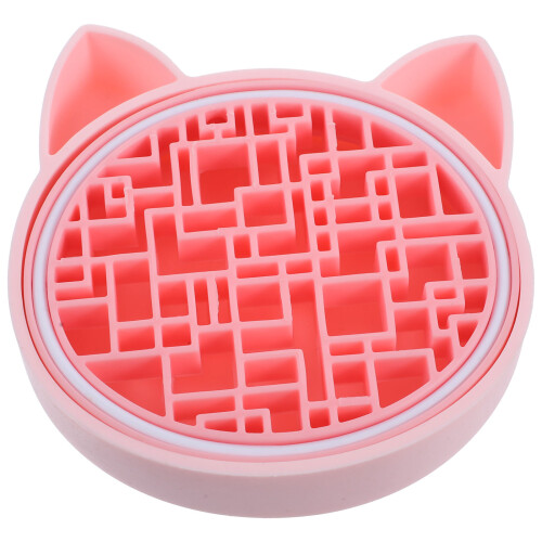 Roze Makeup Brush Pad Met Siliconen Borstelhouder 1