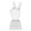 Trophy Decorativo In Trasparente Premio Accessorio 3
