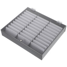 Black Acrylic Nail Art Tips Holder for Home Nail Tips Storage
