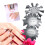 3 Pezzi Piastre Per Manicure In Acciaio Per Linee Decorative Unghie 7