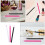 15 Pezzi Spingi Cuticole In Pietra Per Manicure E Pedicure 7