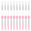 20 Pezzi Per Labbra In Silicone Applicatore Rossetto 4