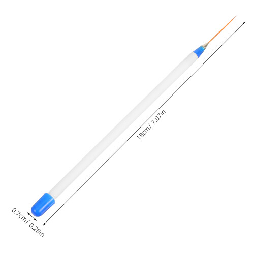 3 Pezzi Penna Per Su Unghie A , Bianco 2