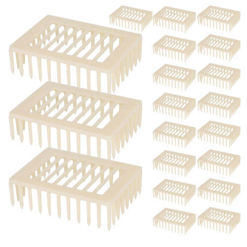 20 Pezzi Gabbiette In Per Regine Con Design Ventilato